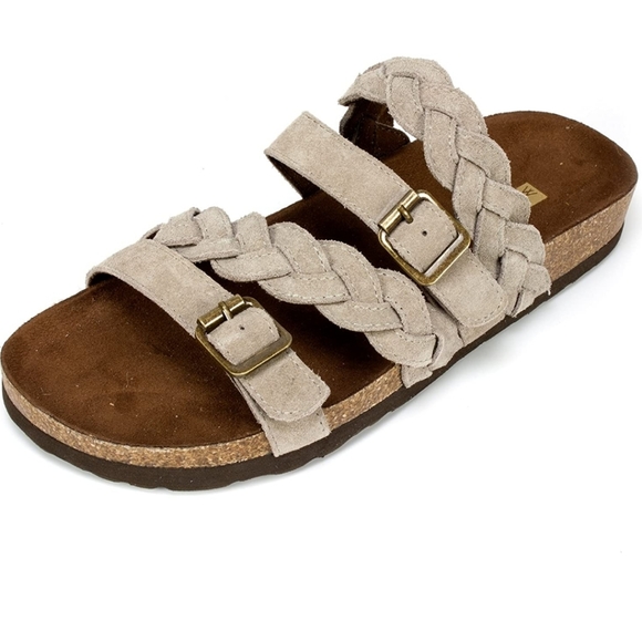 white mountain holland footbed sandals